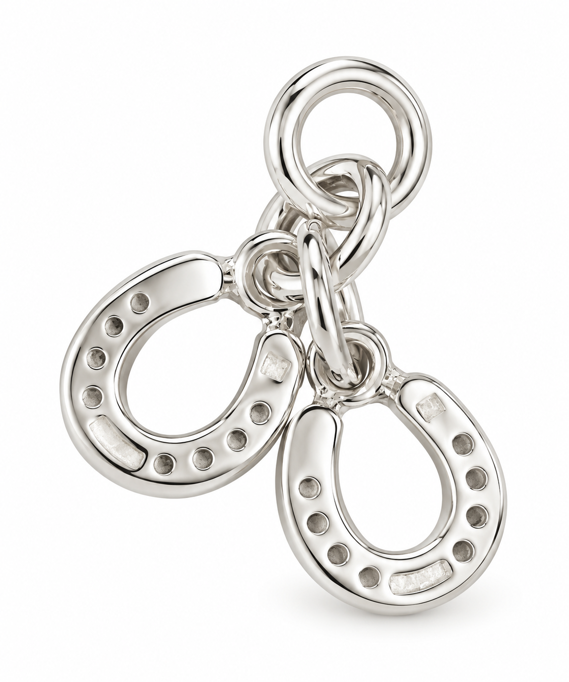 The Double Trouble Horseshoe Pendant