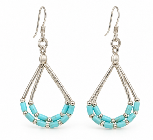 The Tilly Turquoise Drop Earrings