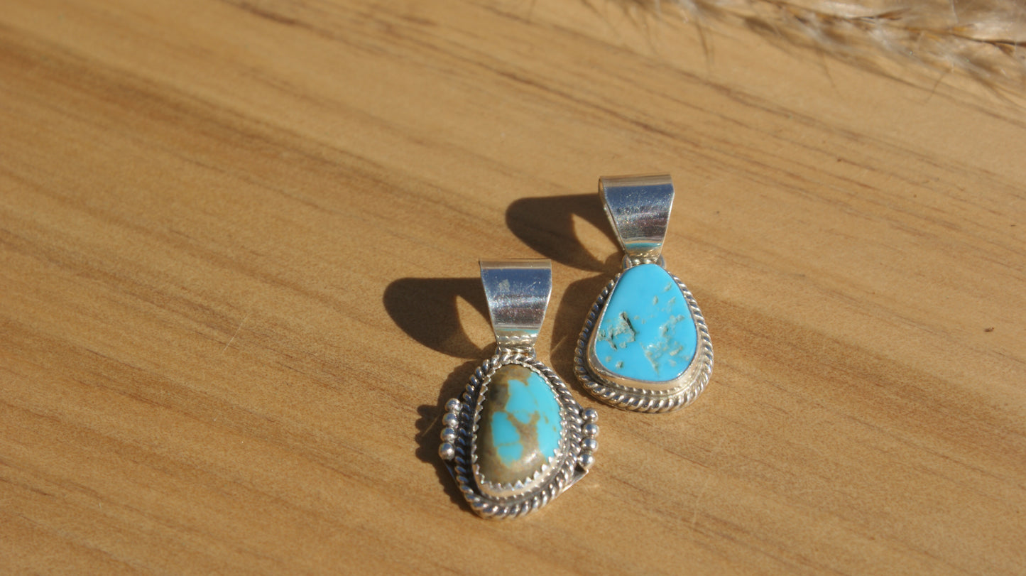 The Tamsin Blue Pendant