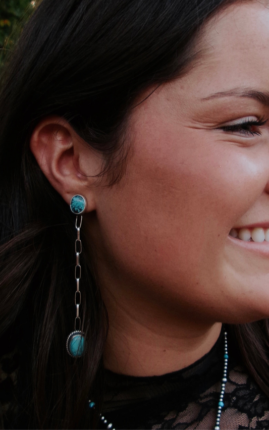 The Garnet Quinn Earrings